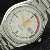 USED VINTAGE SEIKO 5 AUTOMATIC 7S26A JAPAN MENS WHITE WATCH 621b-a413551-2 SKU621b-a413551