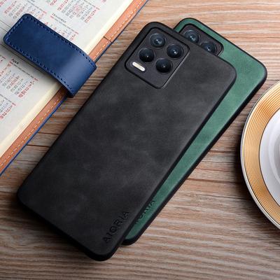 Кожаный чехол для Realme 8 Pro 8i, прочный и гладкий чехол для телефона Realme 8, чехол