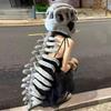 Dinosaur Skeleton Props Children Adult Kawaii Cute Wearable Mask Halloween Party Carnival Role Play Costume Funny Headdress