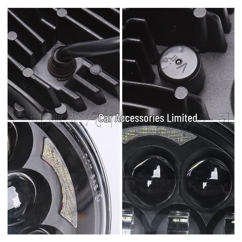 5.75" светодиодная фара Harley, 80 Вт, регулируемый дальний/ближний свет для модифицированных моделей