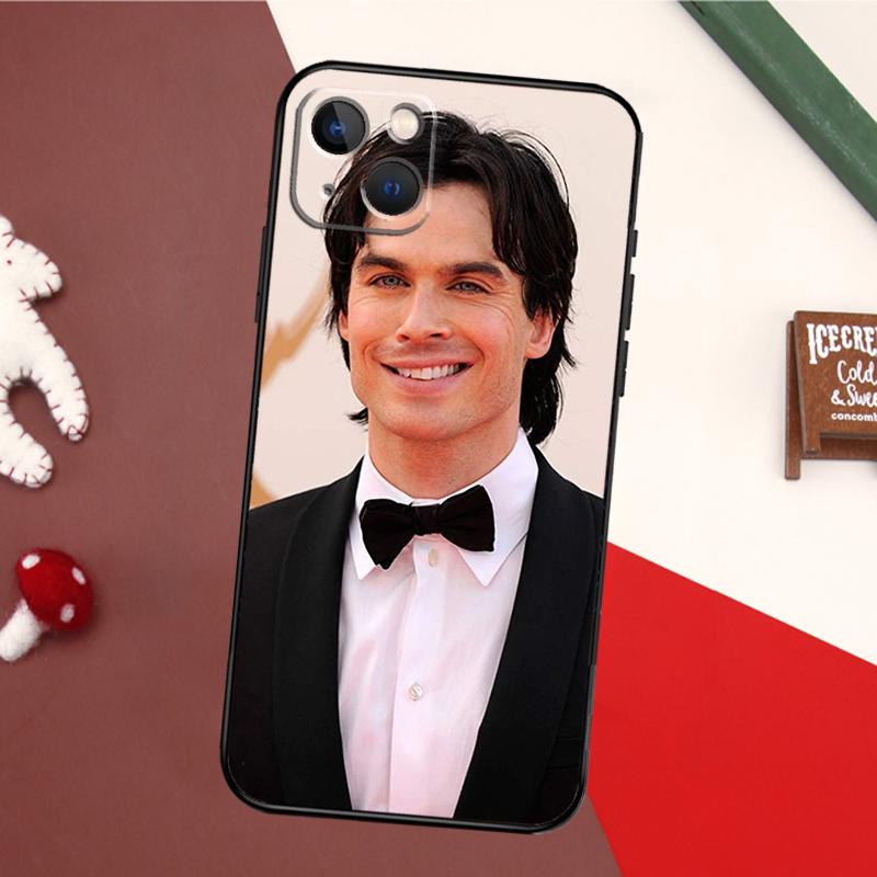 Чехол Damon Salvatore Дневники вампира для iPhone 15 Pro Max 14 13 12 11 16 17 Pro Max mini 15 16 Plus 16e 17 Air Задняя крышка
