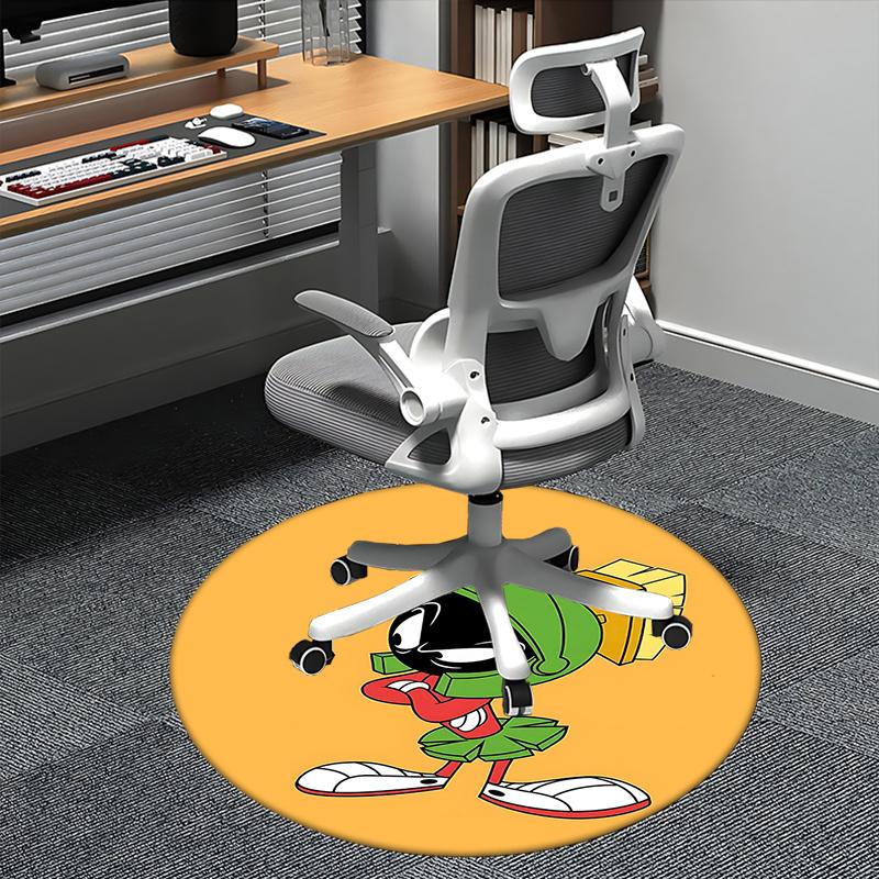 Marvin the Martian Chair Mat - Round Carpet for Home Decor, Office, Living Room, Bedroom, Gift Idea0263b