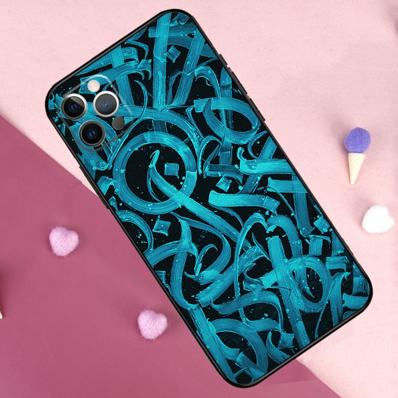 Чехол для телефона Pokras Lampas Art Graffiti для iPhone 17 Pro Max 14 15 16 Plus 11 Pro Max 12 13 Mini 16e 17 Air Задняя крышка