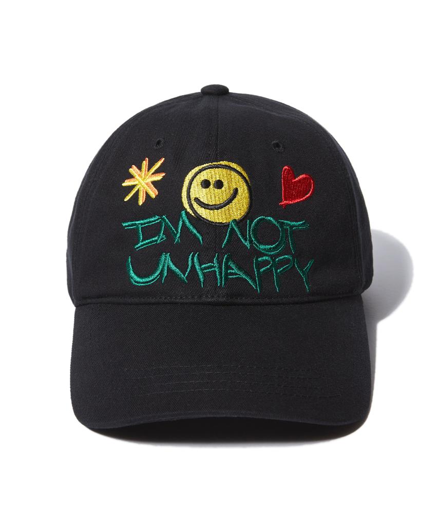 Eseulisseutyudio Кепка I'M Not Unhappy Черная