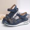Female Open Toe Women's Sandals Outdoor Casual Sandals Women Crystal Round Toe Wedges Plus Size Shoes Women
