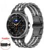 Для Samsung Galaxy Watch 8 40/44 мм 8 Classic 46 мм Металлический браслет для Galaxy Watch Ultra 2024/2025 47 мм Ремешок из нержавеющей стали