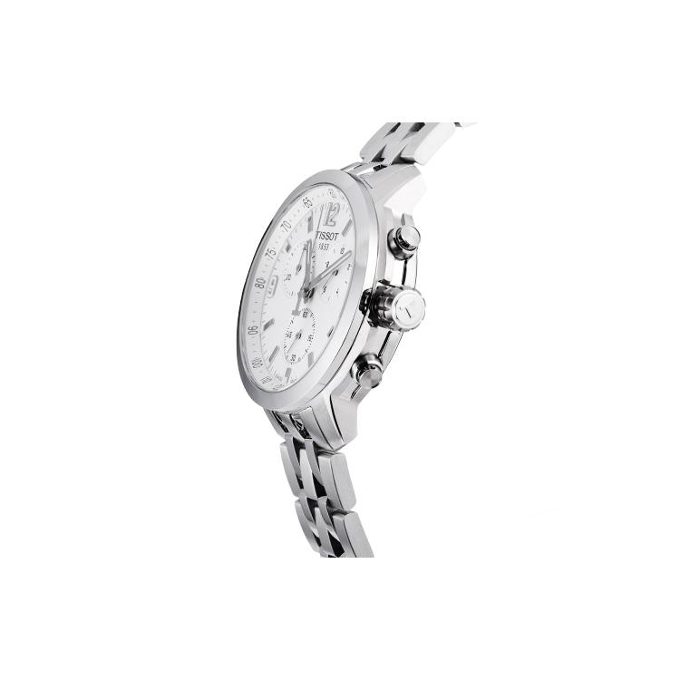 Tissot 200 Кварцевый механизм 200м Водонепроницаемые Мужские Часы Часы 41мм Белый Циферблат T055.417.11.017.00 T055.417.11.017.00