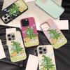 Чехол для телефона iPhone 11 13, чехол для iPhone 12 14 15 16 Pro Max 12 Pro 15 Plus, кожаный, окрашенный, водонепроницаемый, устойчивый к падениям и износу, мультяшный