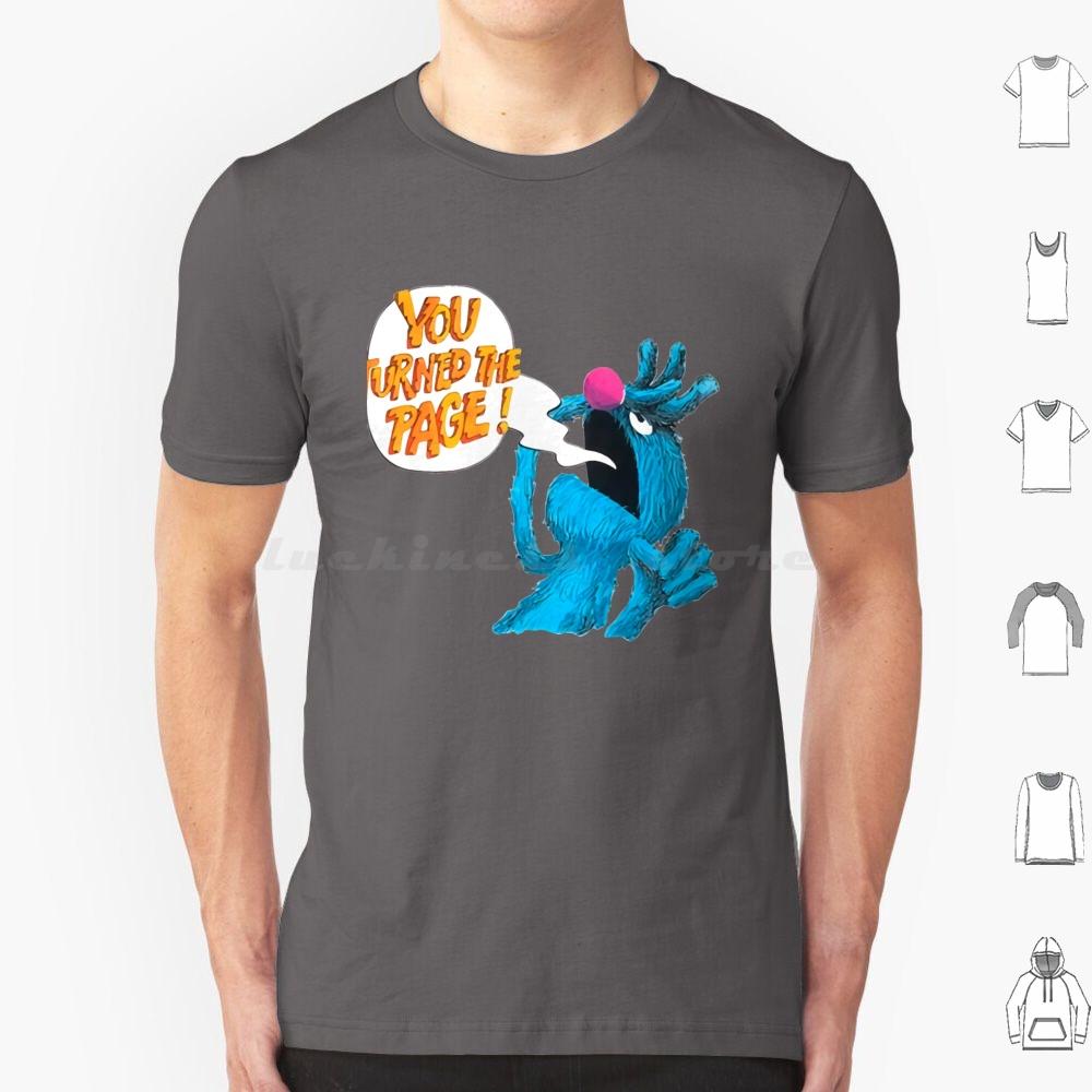 Retro Vintage The Monster At The End Of This Book Gift For Fans  For Men And Omenr T Shirt Big Size 100 Cotton Susan Sarandon