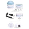 Красочные светодиоды Magic Ball Projector Light Вращающийся ночник с крышкой с изображением животных/звезд