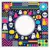 Odorless 2026 Pink Halloween Modern Luxury Mahjong Mat Custom Size Thickness Rubber Base Non-slip Entertainment Table Mat
