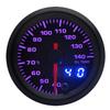 2" 52mm 7 Colors LED Car Oil Temp Gauge 40-140 Celsius Oil Temperature Analog/Digital Dual Display Car Meter With Sensor