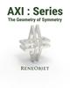 Набор из двух серебряных колье Reneobjet Axi Double Cross [Стерлинговое серебро] Кулон 925 пробы Набор колье