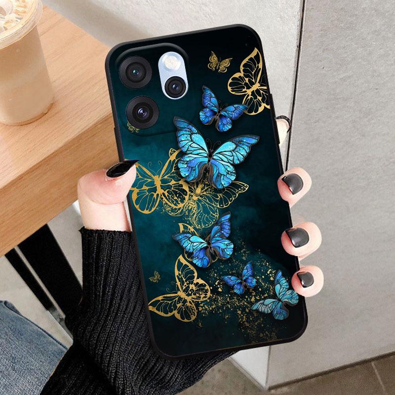 Чехол для Oppo Reno15 Pro Чехол для телефона OPPOReno15 Reno 15 15Pro Reno15Pro Силиконовый Мягкий Ударопрочный Чехол Защитная Задняя Крышка Capa