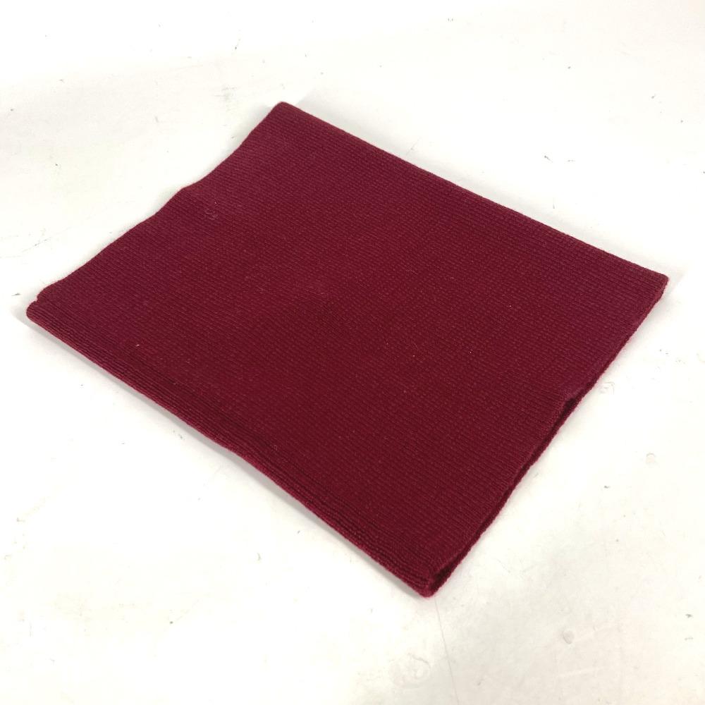 MONCLER Snood Accessories Scarf wool wine-red Unused