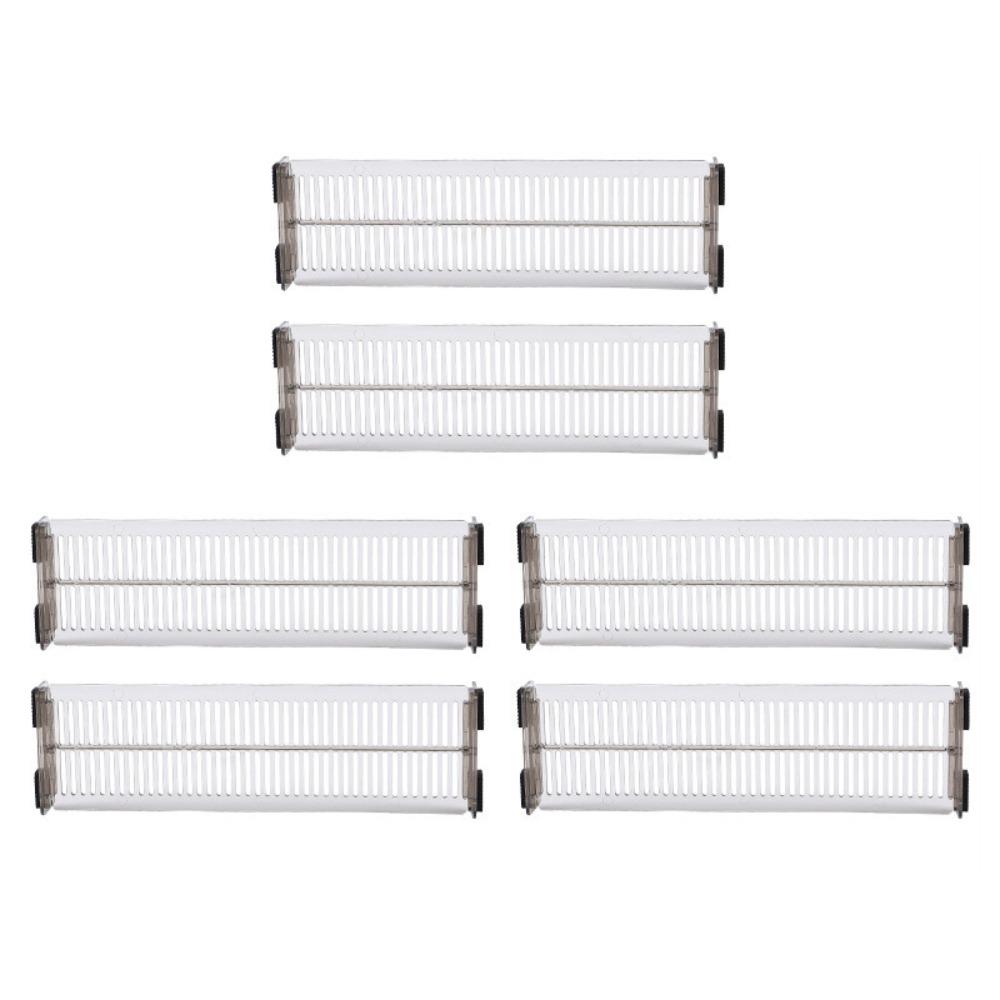 2/4/6Pcs Adjustable Drawer Partition Board 10.8-20inch Drawer Divider Organizers Bedroom Dresser
