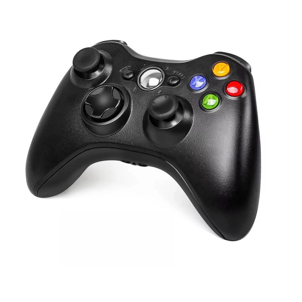 Беспроводной/проводной контроллер для Xbox 360 / 360 Slim Геймпад Джойстик Совместим с Xbox 360/360 Slim и ПК Windows Игры