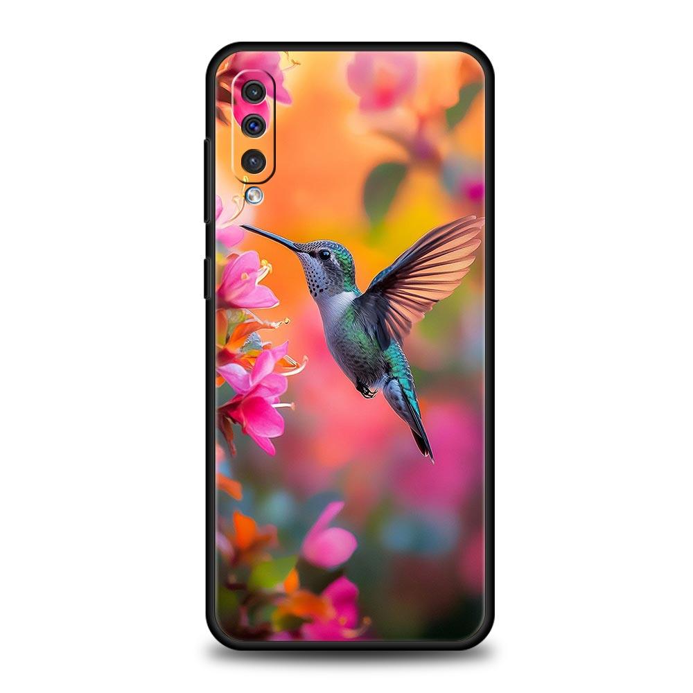 Hummingbird Phone Case For Samsung Galaxy A56 A36 A26 A34 A17 A16 A06 A14 A12 A54 A72 A70 A30 A24 A22 A20e A52 A50 A40 A32 Cover