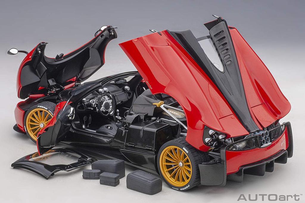 AUTOart Масштаб Pagani Huayra Roadster Красный Готовая модель 78287 1/18