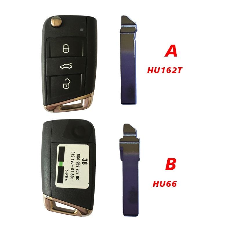 CN001067 Original FCC 5G0 959 752 BC For Vw Golf Polo Touran Etc 3 Button Flip Key Remote 434mzh OEM MQB Keyless GO