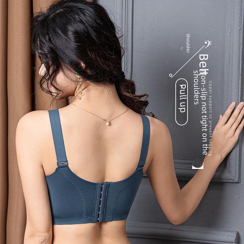 Большой красный регулируемый бюстгальтер с полной чашкой для женщин больших размеров с дизайном на нескольких пуговицах