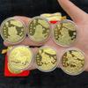 2026 Event Souvenir Gift Zodiac Horse Good Fortune Souvenir Coin Year Of The Horse Commemorative Medal Metal Crafts