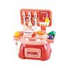 30 Pieces Kitchen Playset Toy Pretend Food and Cooking Educational Fine Motor Skill
