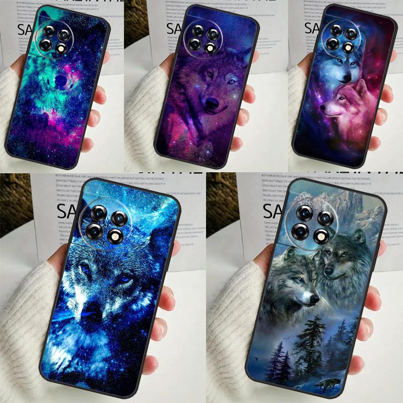 Чехол Animal Wolf Galaxy для OnePlus 12R 12 11 9 10 Pro 10R 10T OnePlus Nord 3 2T N10 N20 CE 2 Lite CE4