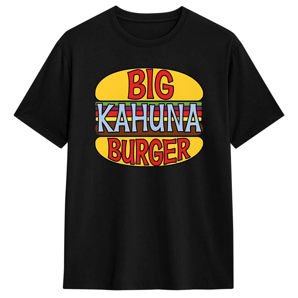 Novelty The Big Kahuna Burger T Shirt Unisexs Cotton Short Sleeve  Oneck Summer Tops Shirts