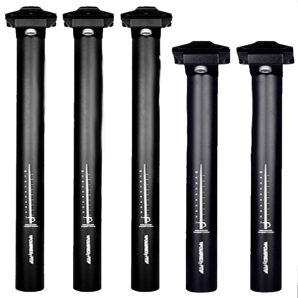 Aluminum Zinc Zinc Alloy Shock Absorption 25.4 27.2 28.6mm Seat Tube Bicycle Seat Post Bike Saddle Pole
