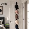 Hat Rack for Porch Over-the-Door Organizer Baseball Caps, Button & Strap 2-Way Hanging, Closet Cap Storage System Hanger, Fits Adjustable Fitted