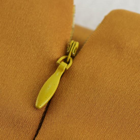 Женская мини-юбка из искусственного атласа с высокой талией, короткая юбка с застежкой-молнией сзади, с бантом, однотонная юбка