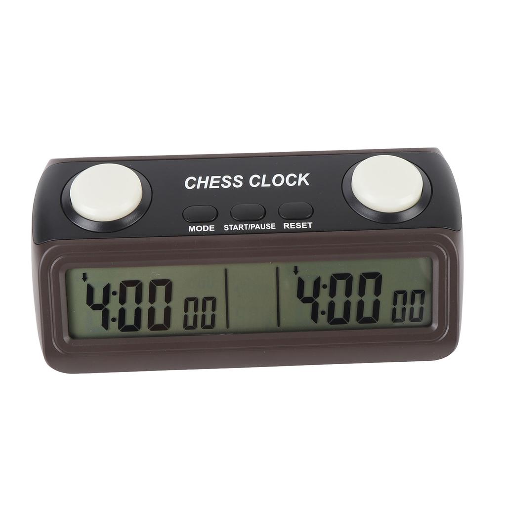 Chess Clock Multifunctional Digital Chess Timer for Board Games Practices Tournaments
