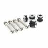Tool Less Installation Motorbike Backrest Screw Bolts Hardware For XL883 XL1200 Rust Resistant Stainless Steel Universal