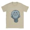 Floaty Potato Funny Kawaii Unisexatee Sea Animal Fish T Shirts for Unisex 100 Cotton TShirt Round Neck  Tees Short Sleeve Tops Gift