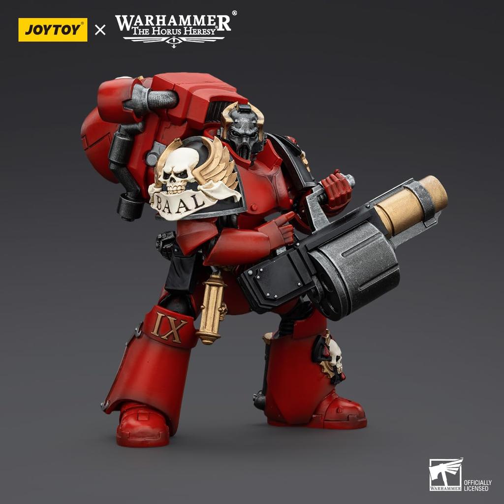 JOYTOY Warhammer Blood Angels Отряд Слезы Арк Элерим с Гранатой Слезы Масштабная Экшн-фигурка 40 000 Ангелов (Оборудован Пусковой установкой Ангела) 1/18 (Собранный)