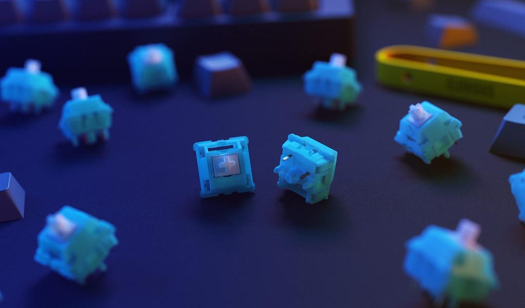 Механический переключатель Glorious Lynx для механической клавиатуры KB654 (предварительно смазанный) (смазывать) GLO-SWT-LYNX-LUBED