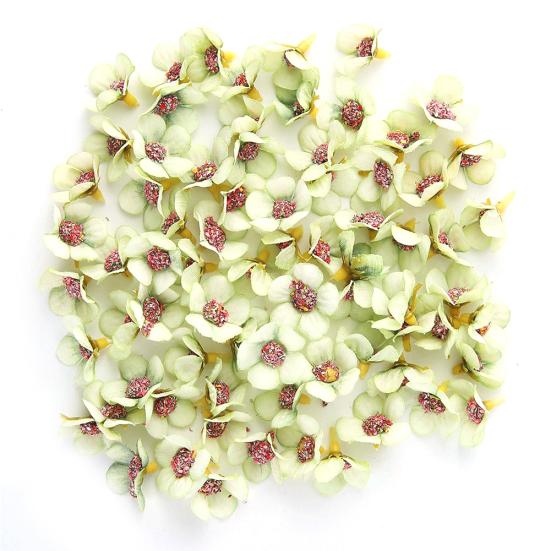 50шт многоцветный мини-моделирование цветочных головок маргариты DIY детали домашнего декора