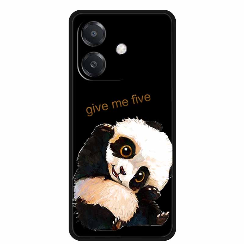 Чехол для OPPO A3 / A3x 5G 6.67" Funda Черный Силиконовый Мягкий Чехол для Телефона Для OPPO A3x A3 5G Задняя Крышка Чехол A 3x A 3 x A3 x Мультяшный