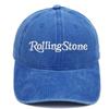 Бейсболка с вышивкой Rolling Stone из стираного хлопка для защиты от солнца летом