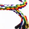 Parrot Chewing Toy Training Swing Chewing Rotating Climbing Rope Pet Supplies Thickened Color Cotton Rope Toy