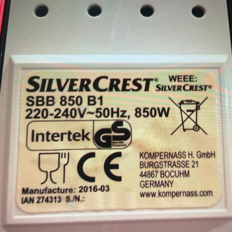 2 шт. 100% новый сменный ремень для хлебопечки Silvercrest-SBB 850 B1/SBB850B1/SBB850-B1
