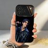 Чехол для телефона Joe J-Jonas Singer для iPhone 17, 16, 15, 14, 13, 12, 11, Pro, MAX Серый Матовый Силиконовый Черный Чехол
