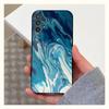 Чехол для телефона с мраморным рисунком для Samsung S9, S10, S20, S10, S21, S25, S24, S23, Ultra, FE, Plus, Lite, Мягкий силиконовый черный чехол