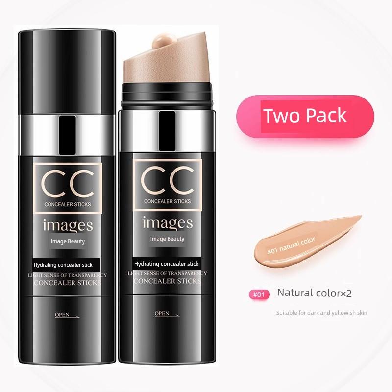 Images CC Stick Concealer and Moisturizer Hydrating and Brightening Light Feeling No Makeup Net Red Air Cushion BB Cream Facial Spots Acne Marks