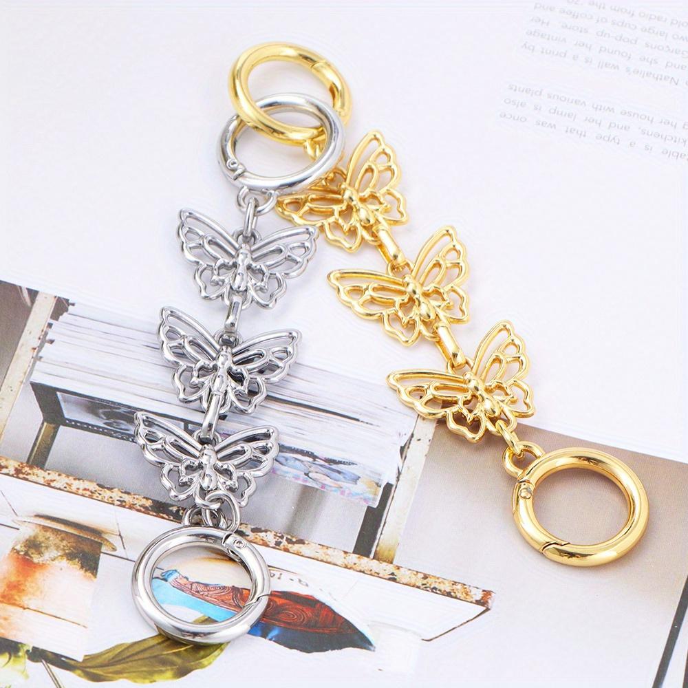 1 шт. удлинитель для кошелька-бабочки, цепочка для сумки, ремешок для сумки, цепочка для плечевого ремня, металлический удлинитель для кошелька своими руками