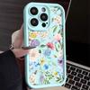 Мягкий ТПУ чехол с цветком гортензии для iPhone 17 Air 16e 16 15 14 Pro Max 13 12 11 Pro Max 17e Ударопрочный силиконовый чехол для телефона