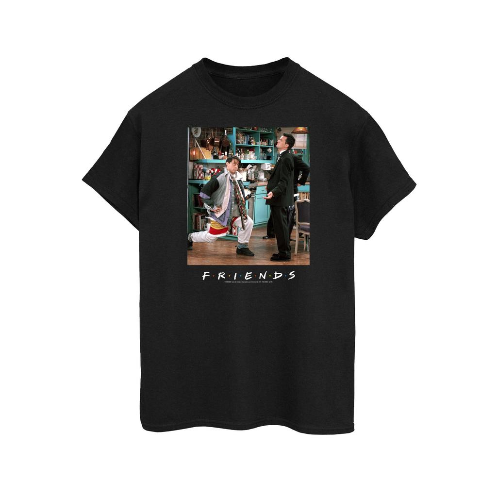 Friends Womens/Ladies Joey Lunges Cotton Boyfriend T-Shirt