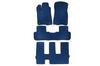 EVA Mats (3 Rows, Blue) for Toyota Highlander 2013-2019