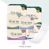 Dear Skin Air Emboss 4 Packs, 6 Types, Choose 1 (Sanitary Napkin / Liner / Wearing Over)